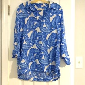 Vineyard Vines 100% Linen Tunic Top